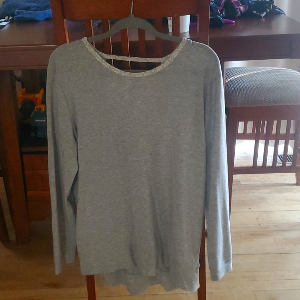 Victoria secret open back long sleev